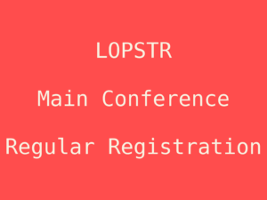 LOPSTR Registration