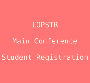 LOPSTR Student Registration
